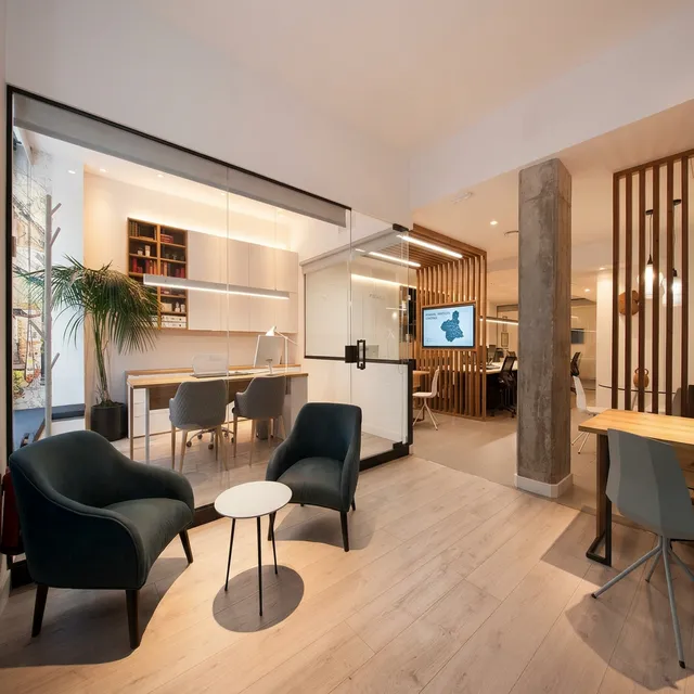 reforma local comercial Murcia - local transformado